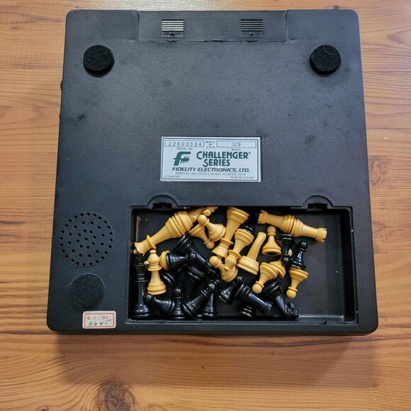 Chessboard Electronic Fidelity Sensory Chess Challenger 9 Vintage - Picture 14 of 16